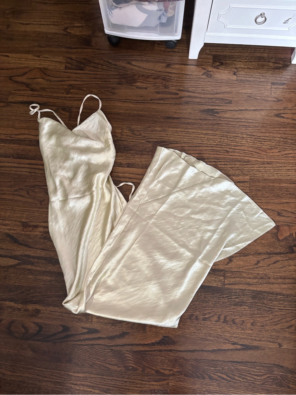 Satin dress